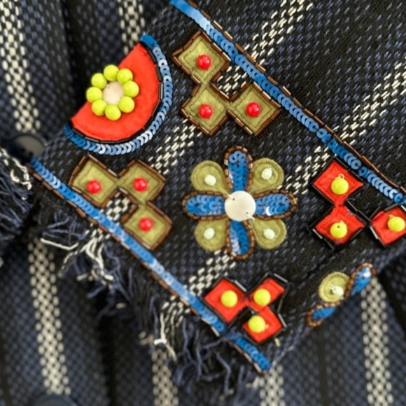 🛍NWT ! TORY BURCH Driving coat/ LONG JACKET ! - Picture 6 of 7